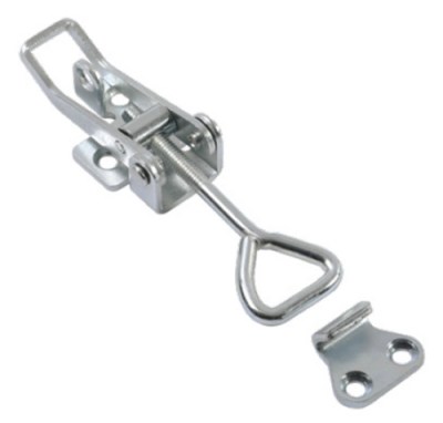 92105 92105-1-C ADJUSTABLE OVER CENTRE FASTENERS STEEL ZINC PLATED LOCKABLE AND CATCH STEEL ZINC PLATED